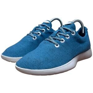 ALLBIRDS The Wool Runnner Men's Sz 8 Thrive Teal Trainers Sneakers Merino Wool